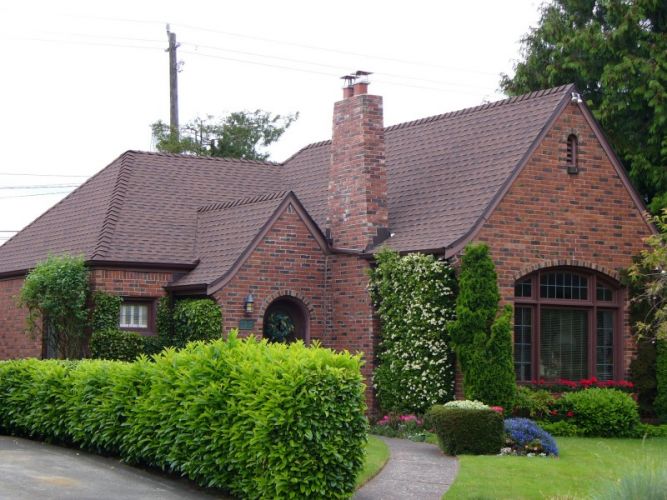Seattle Roofing Installation Project Brick Home