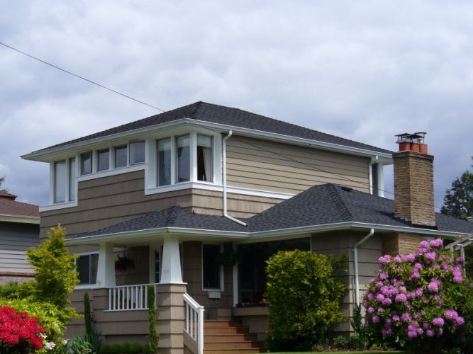 Bellevue Roofing Replacement Brown Home